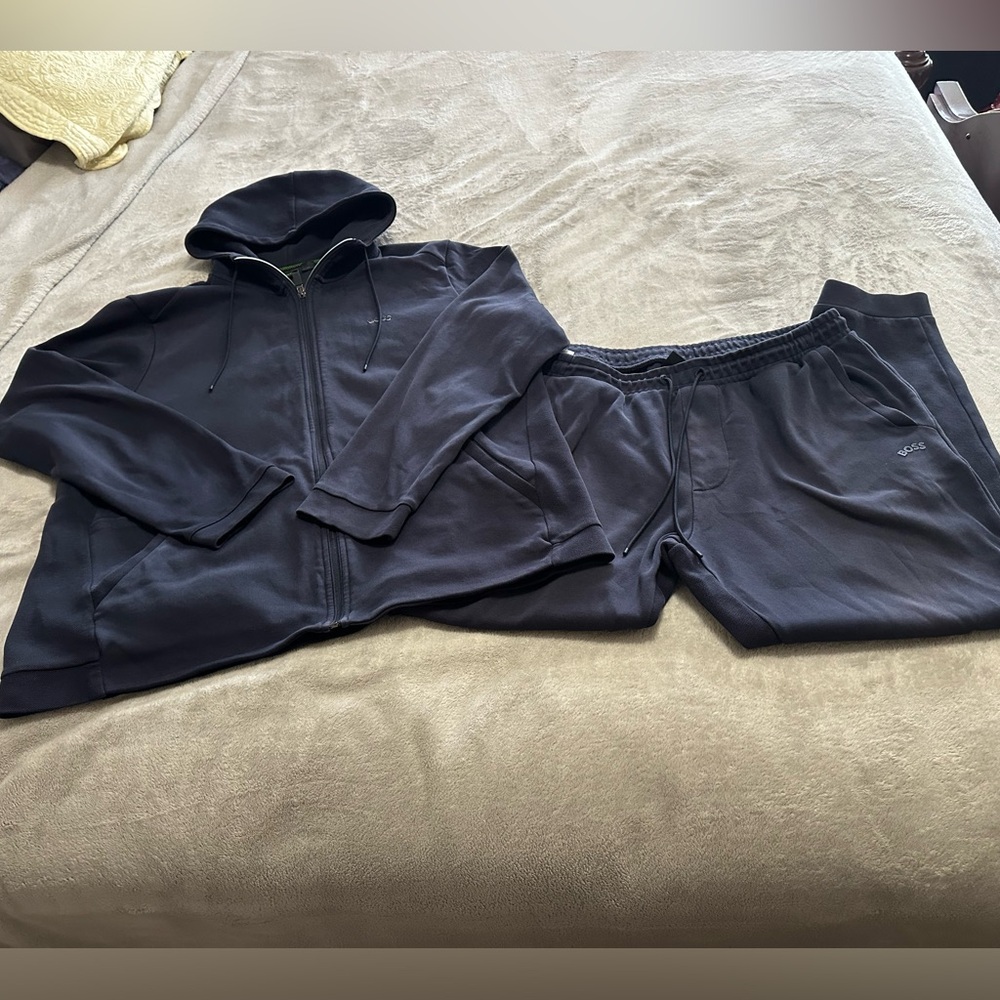 Boss Navy Jacket ant jogger